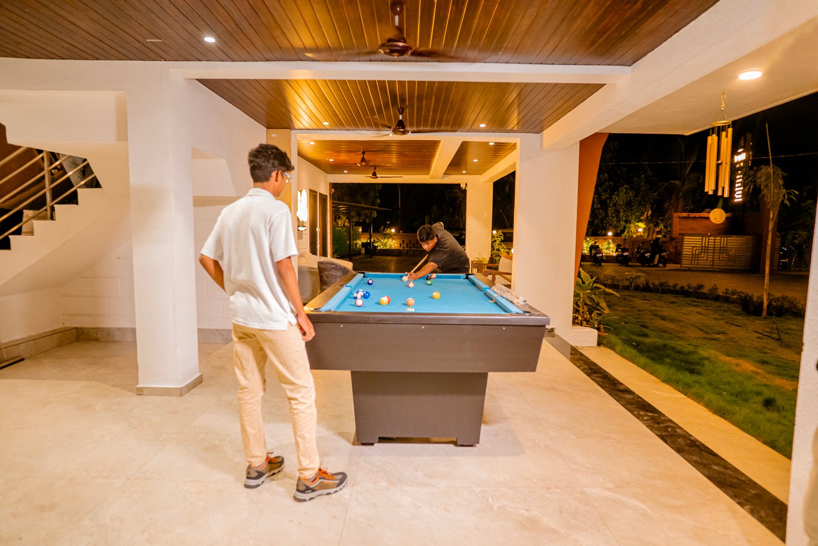 Indoor games at Breeze-Inn