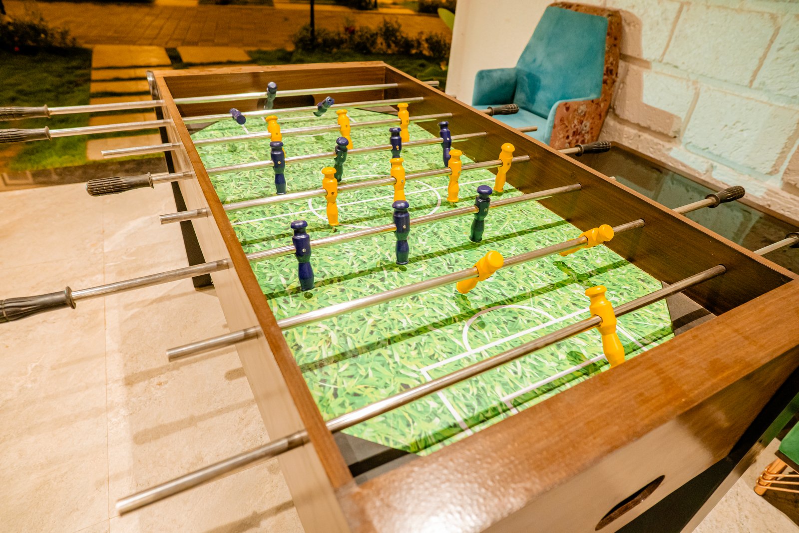Indoor games at Breeze-Inn